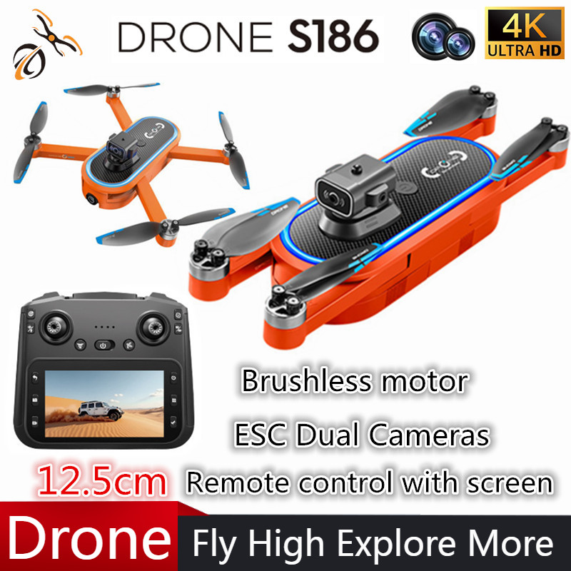 Drone Battery Box - Dron 2025 S186 Profesjonalny 4K HD