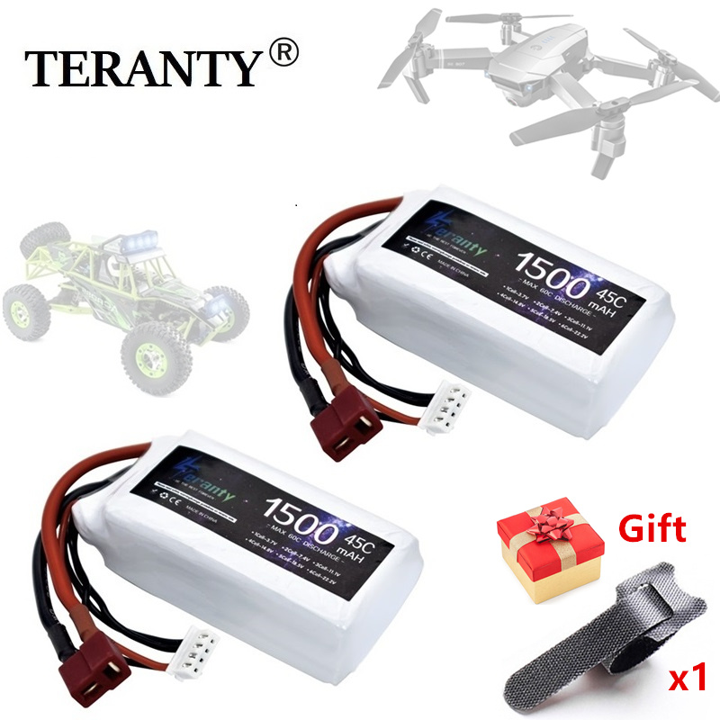 Drone Battery Li-Ion - TERANTY 3s 45C 11.1V 1500mAh Bateria