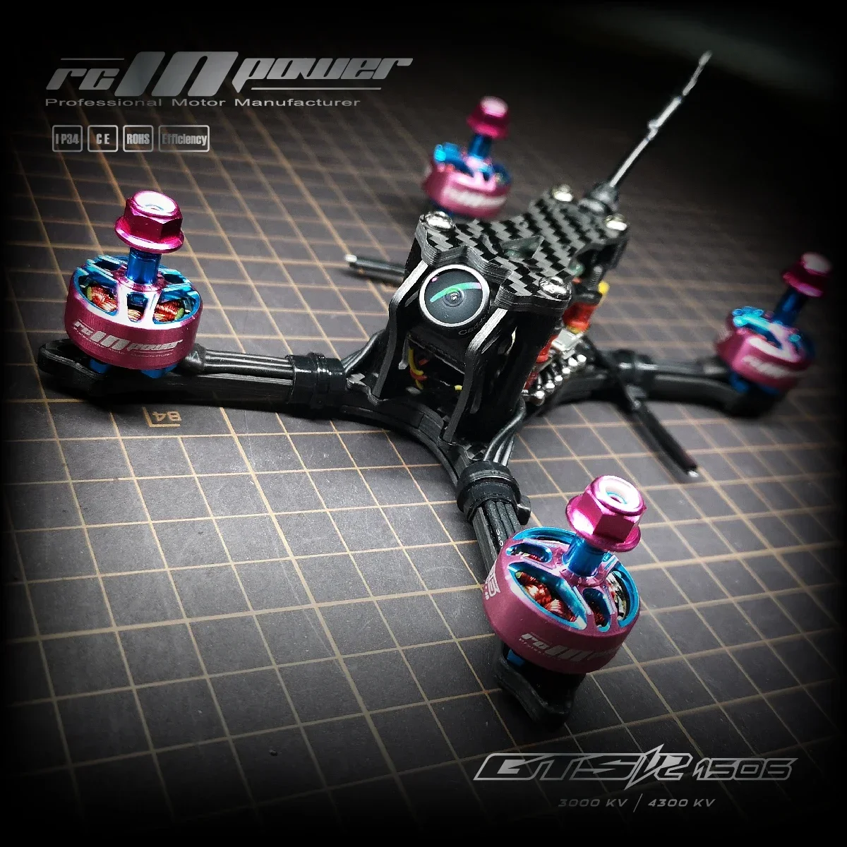 RCINPOWER GTS V2 1506 bezszczo – Drone Battery 4S recenzja i cena