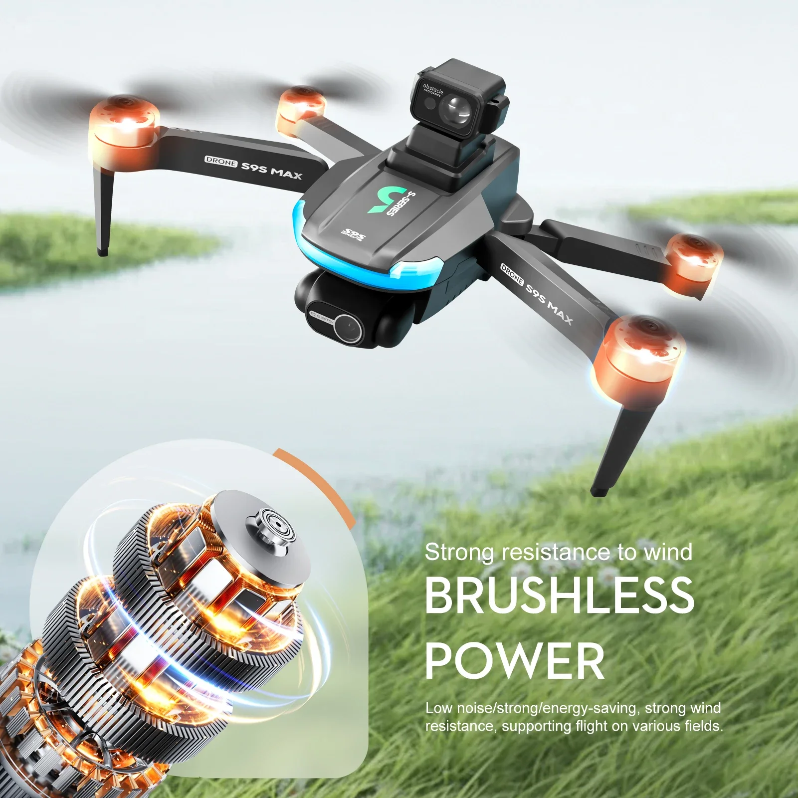 NOWOŚĆ S9S MAX MINI Drone 4K 2 – Drone Battery Box recenzja i cena