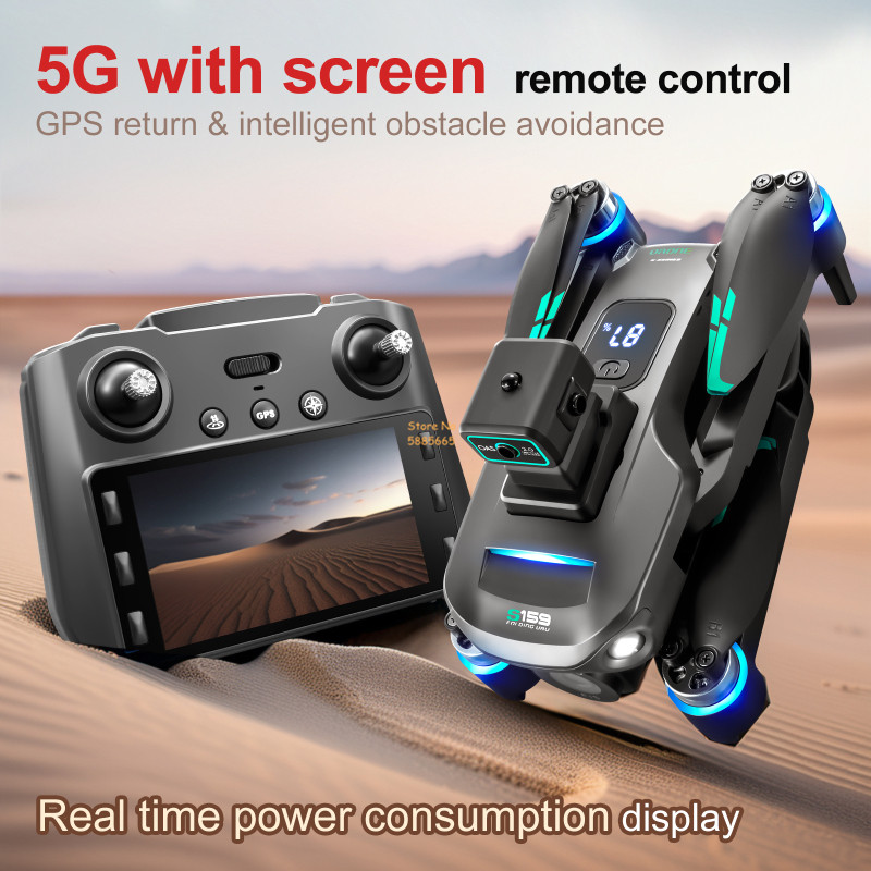 Podwójna kamera 8K 5G WIFI FPV – Drone Battery Box recenzja i cena