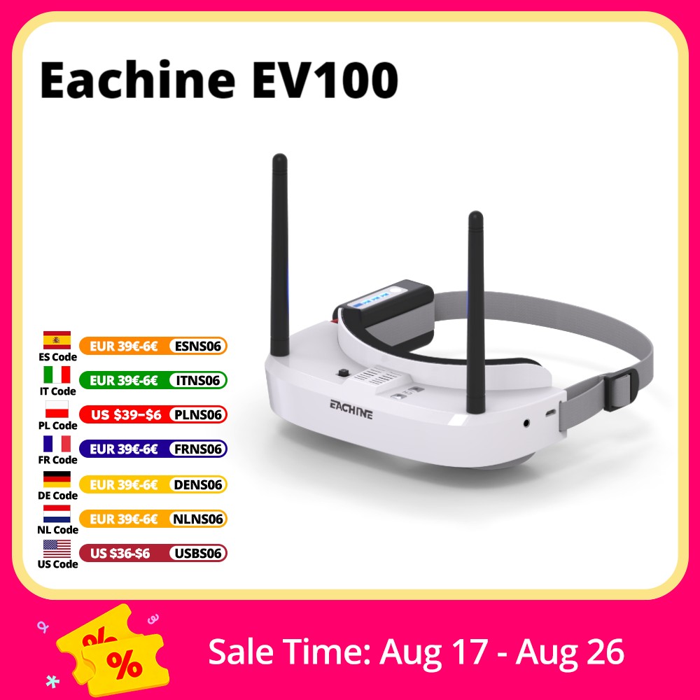 Eachine EV100 720*540 5.8G 72C – Drone Battery Box recenzja i cena