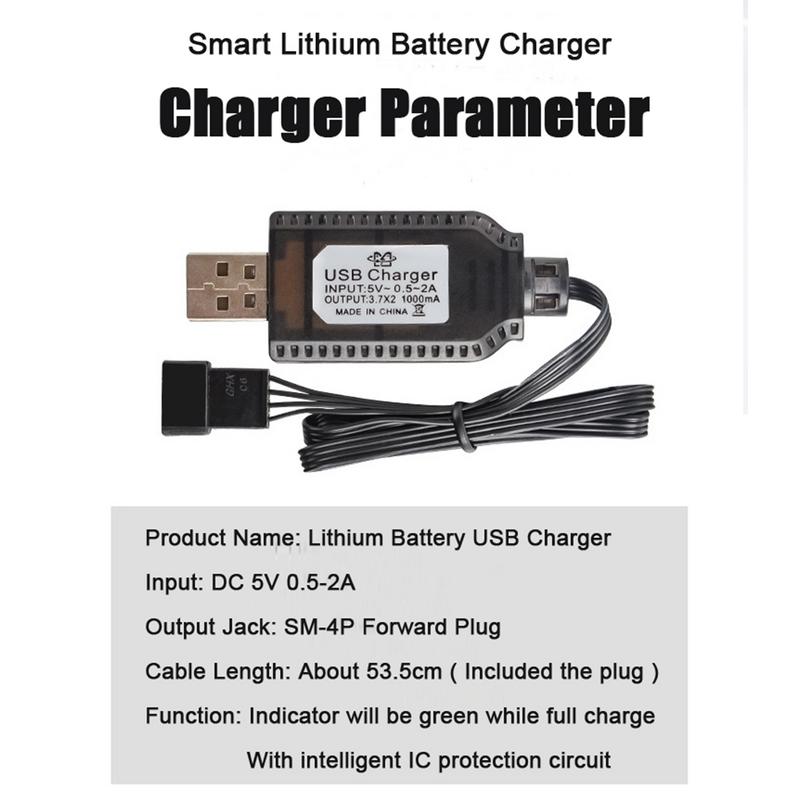 Ładowarka do drona 7,4 V 1000  – Drone Battery Charger recenzja i cena