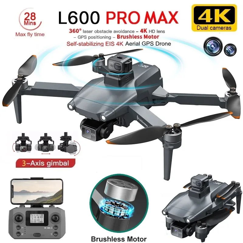 L600 PRO MAX GPS Drone Profesj – Drone Battery Box recenzja i cena
