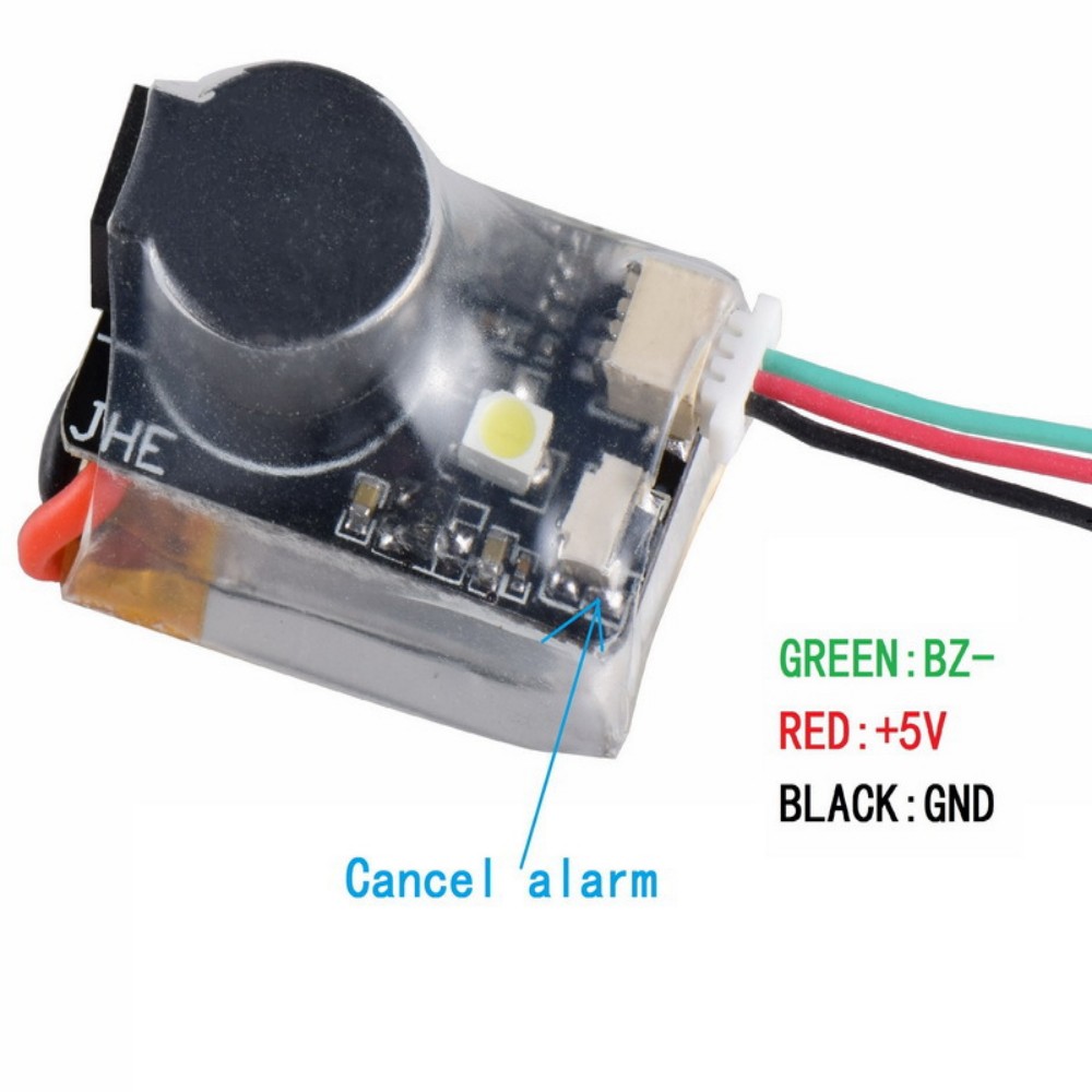 Buzzer BB JHE42B JHE42B_S JHE2 – Drone Battery Alarm recenzja i cena