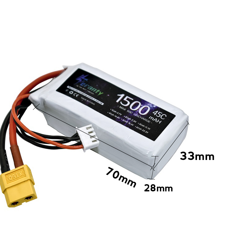 TERANTY 3s 45C 11.1V 1500mAh B – Drone Battery Li-Ion recenzja i cena