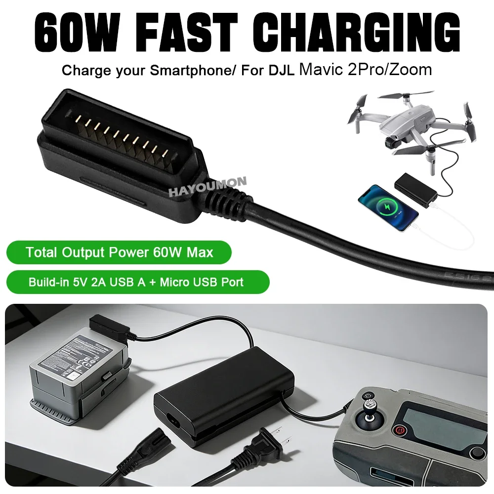 Ładowarka do drona DJI Mavic 2 – Drone Battery Charger recenzja i cena