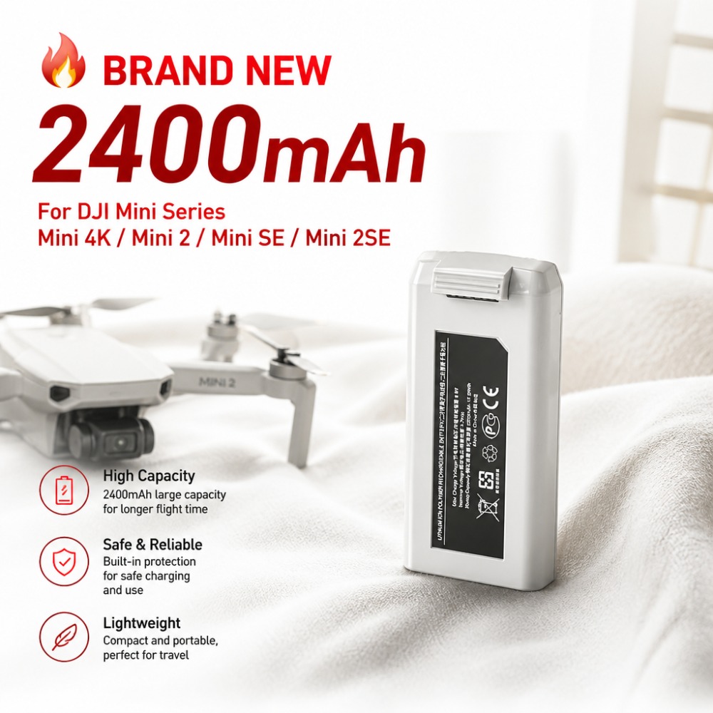 Bateria 2400mAh do DJI Mini 4K – Drone Battery Lipo recenzja i cena