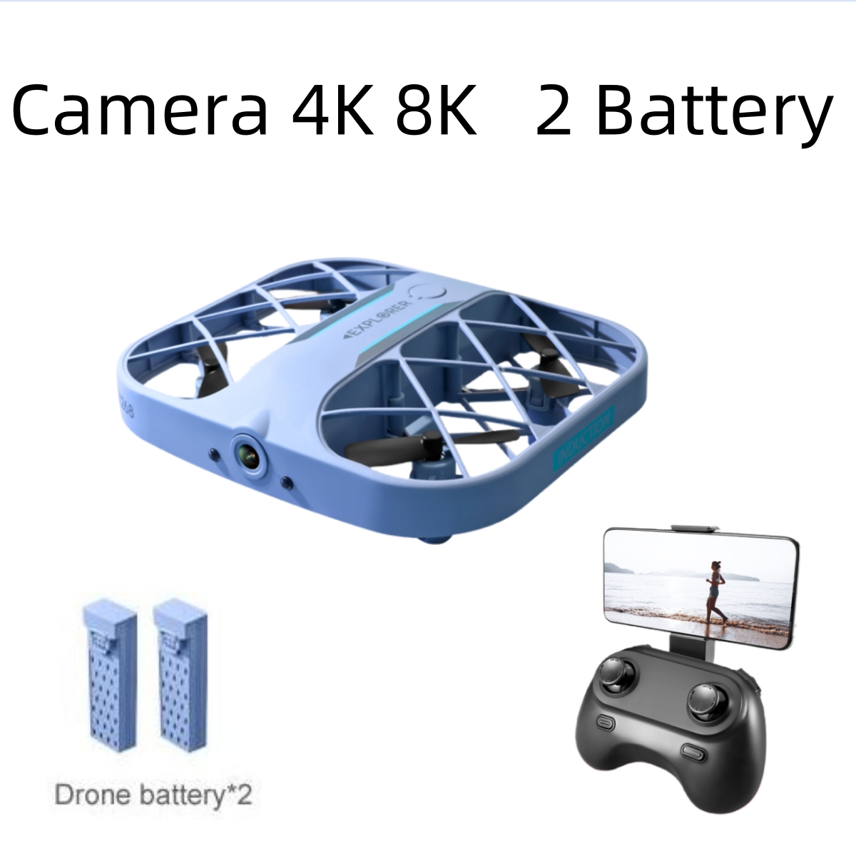 JJRC H107 FPV RC Dron z 2 Bate – Drone Battery Box recenzja i cena